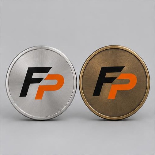 FyrePress logo concept on memorial & commemorative tokens